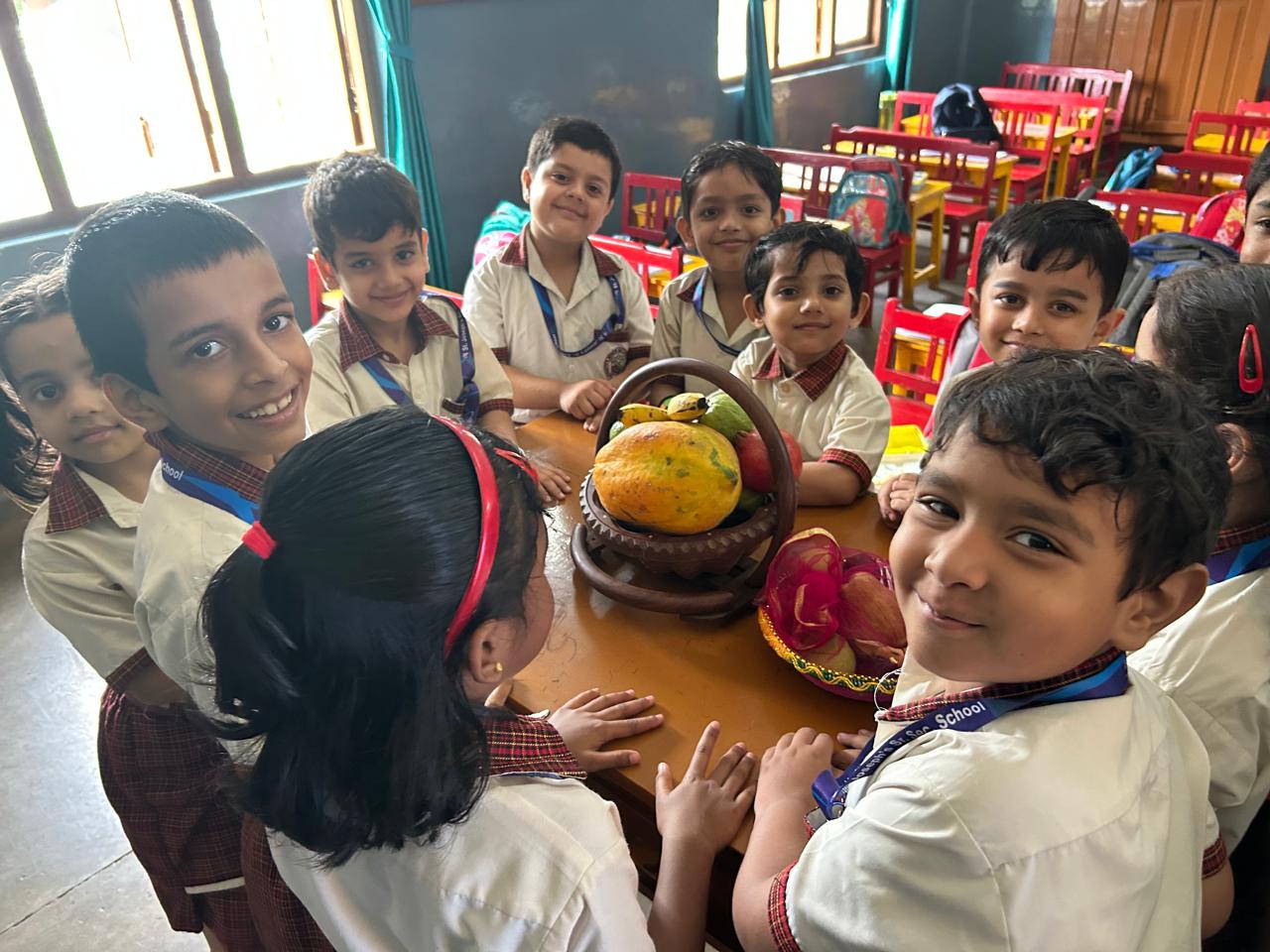 FRUITS DAY CELEBRATION- KG SECTION